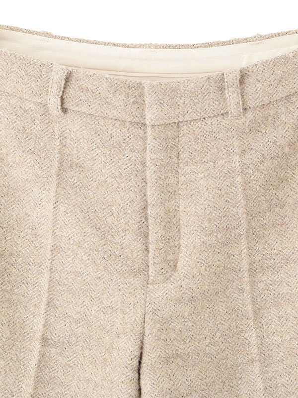 SANTEヘリンボーンツィードパンツ