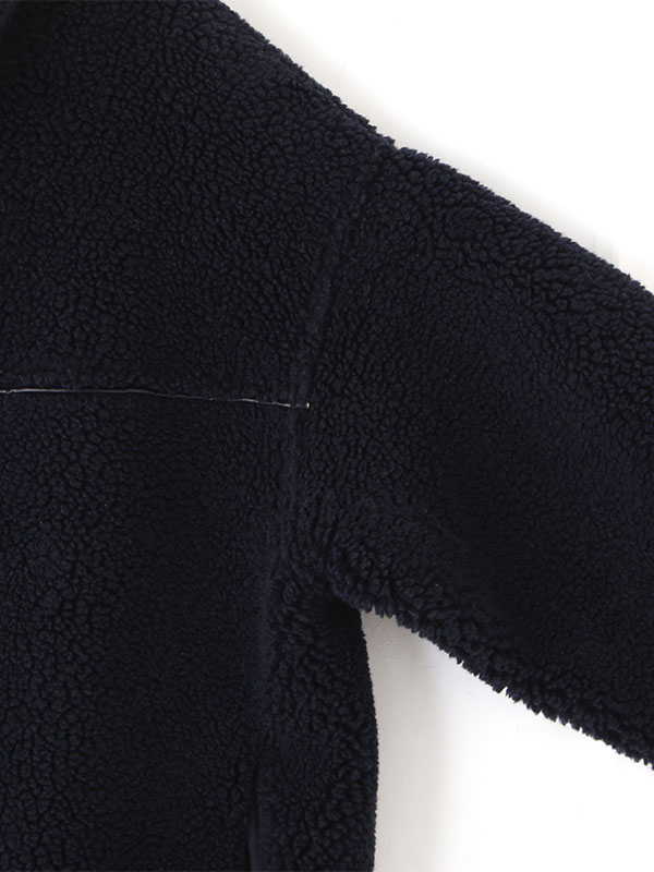 リバーシブルボアブルゾン