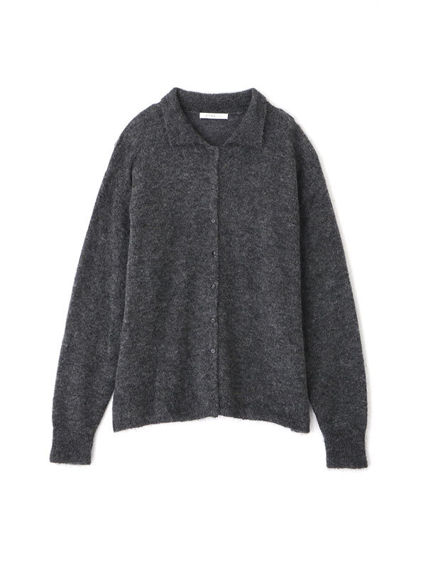 モヘヤニットシャツ