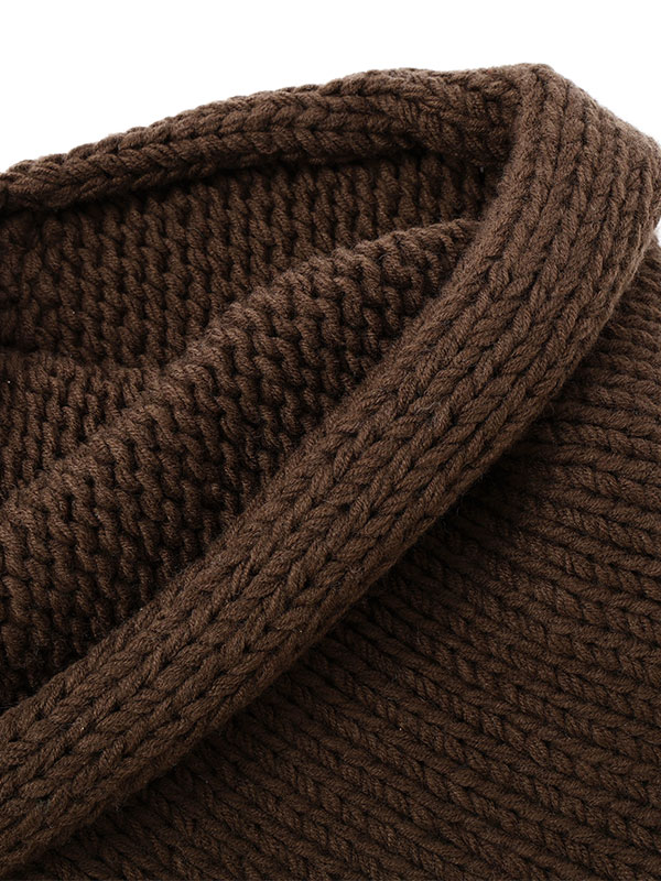 バルキーヤーンハンドニットスヌード