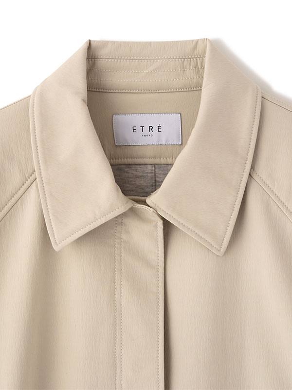 ステンカラーボンディングコート