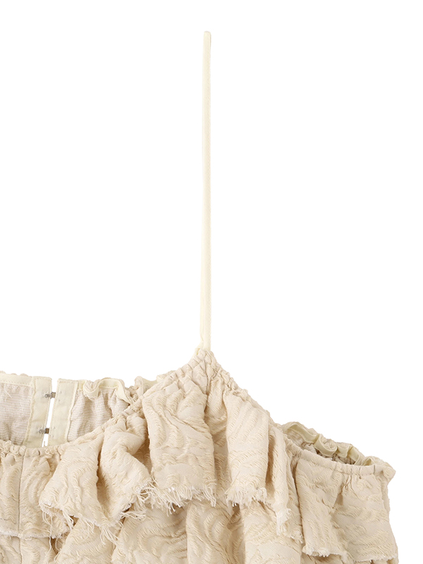 ジャガードオーバーキャミソール