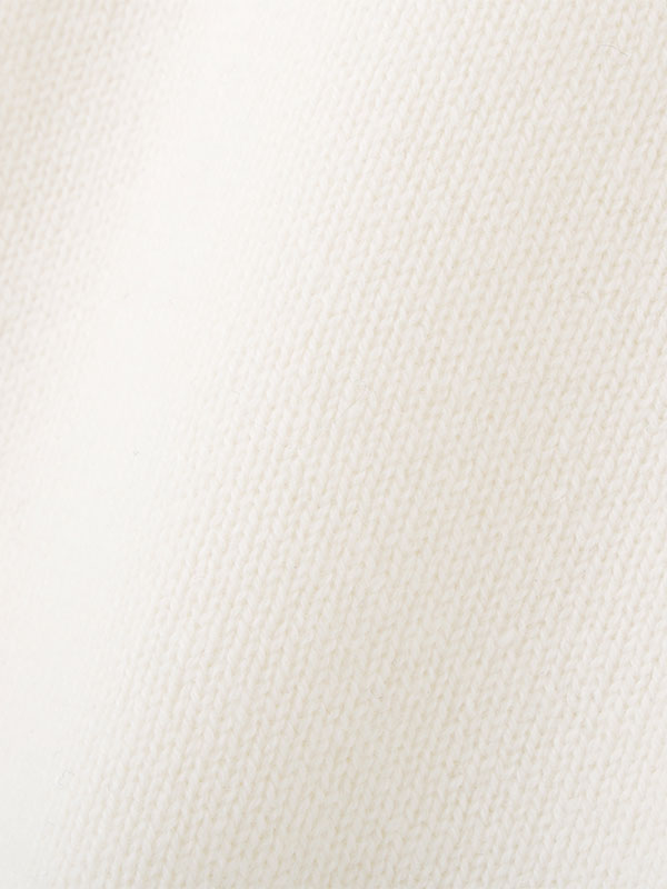 ウールカシミヤスリーブレスニットプルオーバー