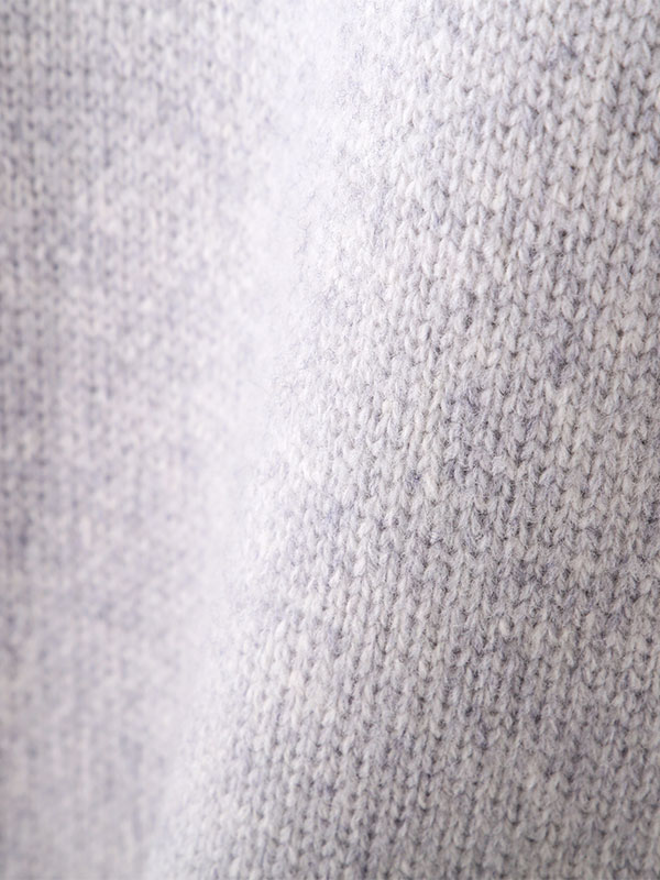 リバーシブルボックスニットプルオーバー