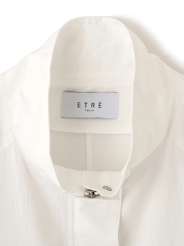 スカーフライトシャツブルゾン