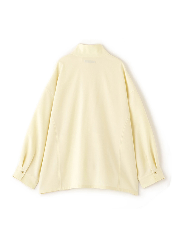 ハイネックドルマンスリーブシャツブルゾン