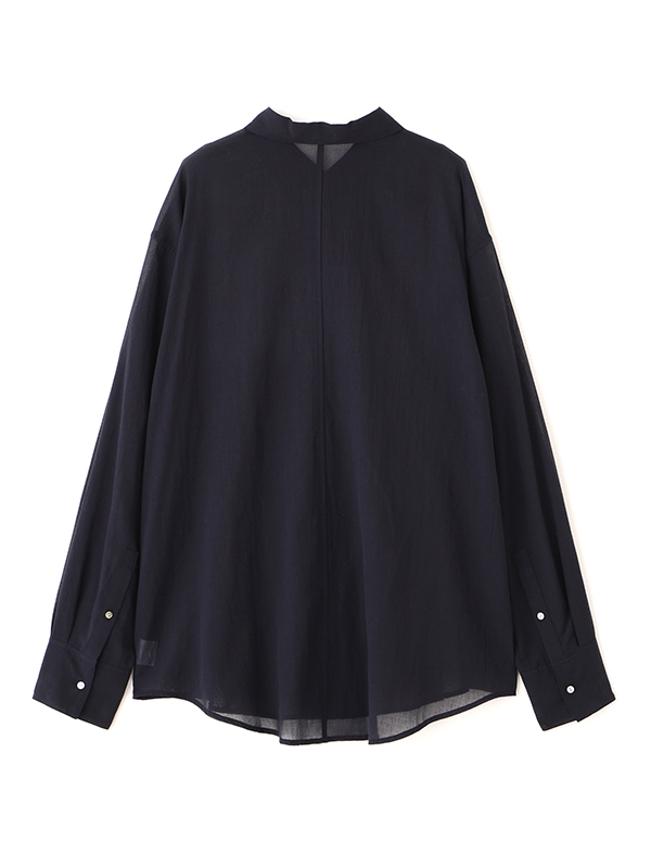 シアーコットンシャツ