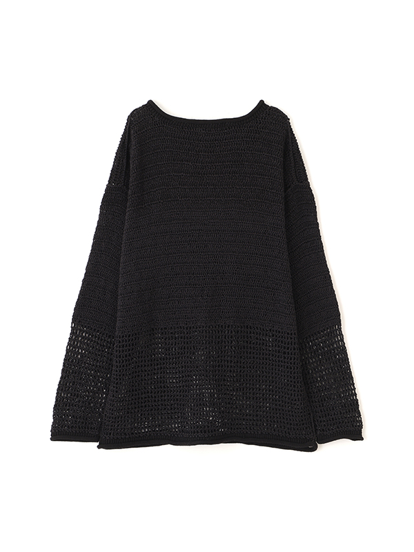 シアークロシェニットプルオーバー