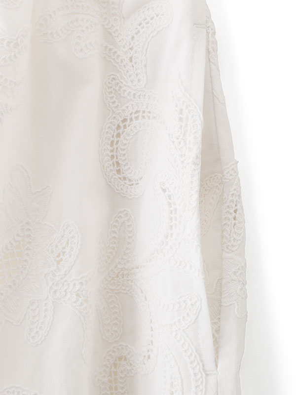 エンブロイダリーイージーパンツ