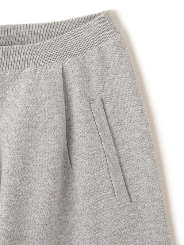 ダブルフェイスニットハーフパンツ