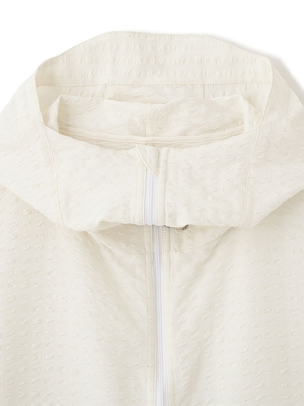 サッカーストレッチフードブルゾン