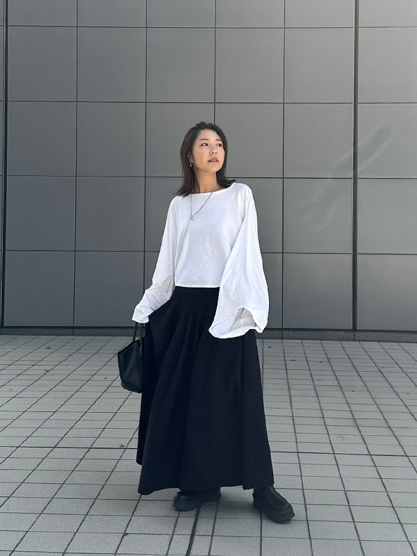 【新品未使用タグ付き】ETRE TOKYO ニットボリュームスカート