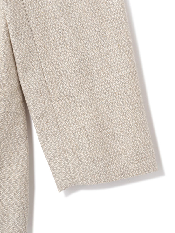 リネンノーカラージャケット(S BEIGE): アウター │ ETRE TOKYO リネンノーカラージャケット(S BEIGE): アウター │ ETRE TOKYO