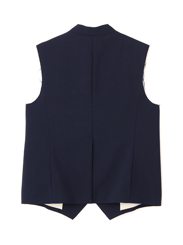 カットオフVネックベスト(F NAVY): トップス │ ETRE TOKYO
