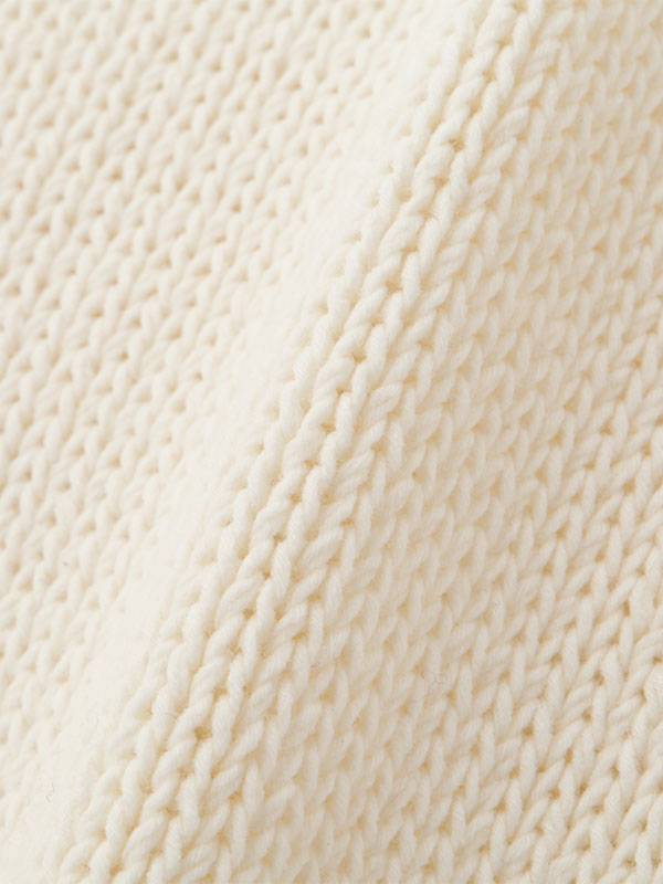 ETRE TOKYO 25AW Vネックスリーブレスニットプルオーバー ホワイト Vネックスリーブレスニットプルオーバー(F WHITE): トップス