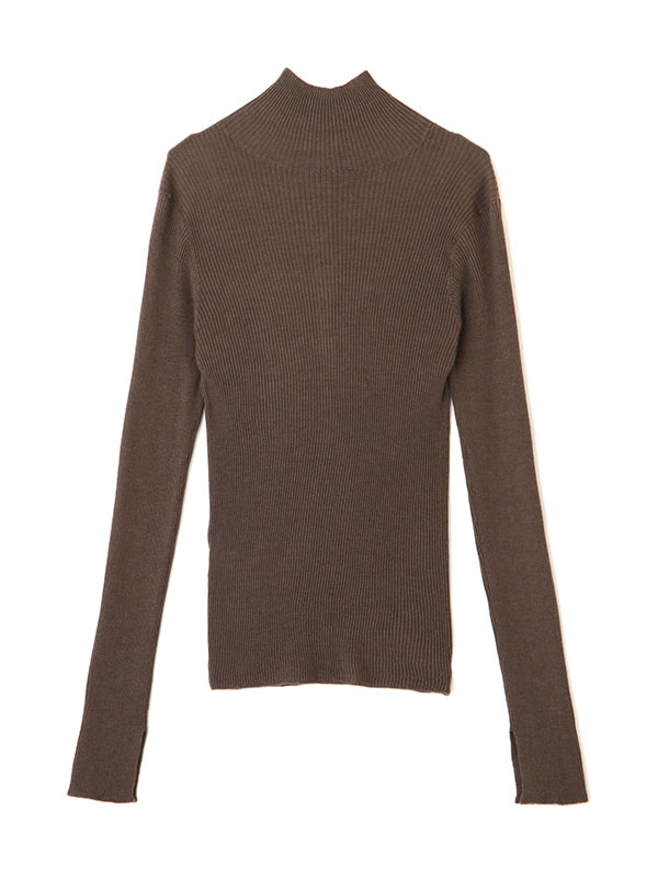 SANTEシルクカシミヤハイネックニットプルオーバー