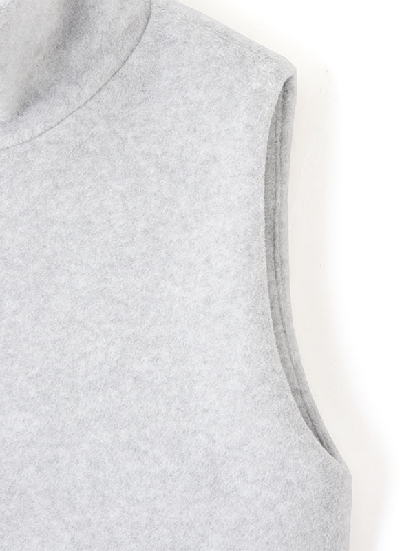 etre tokyo 2025aw コンパクトフリースベスト コンパクトフリースベスト(F LIGHT GREY): トップス │ ETRE