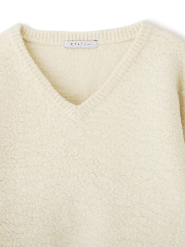 バンピーストールニットプルオーバー