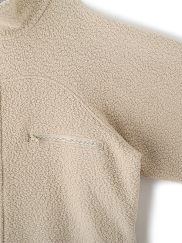 リサイクルボアフリースブルゾン