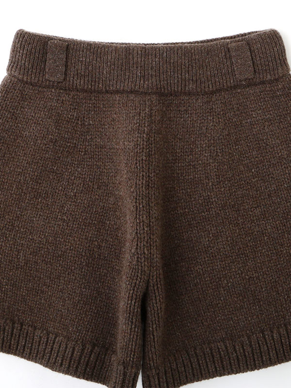 ローゲージニットショートパンツ