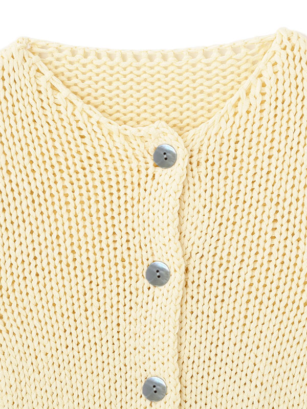 リリヤーンハンドニットカーディガン