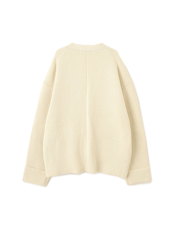 ダブルフェイスＶネックニットカーディガン