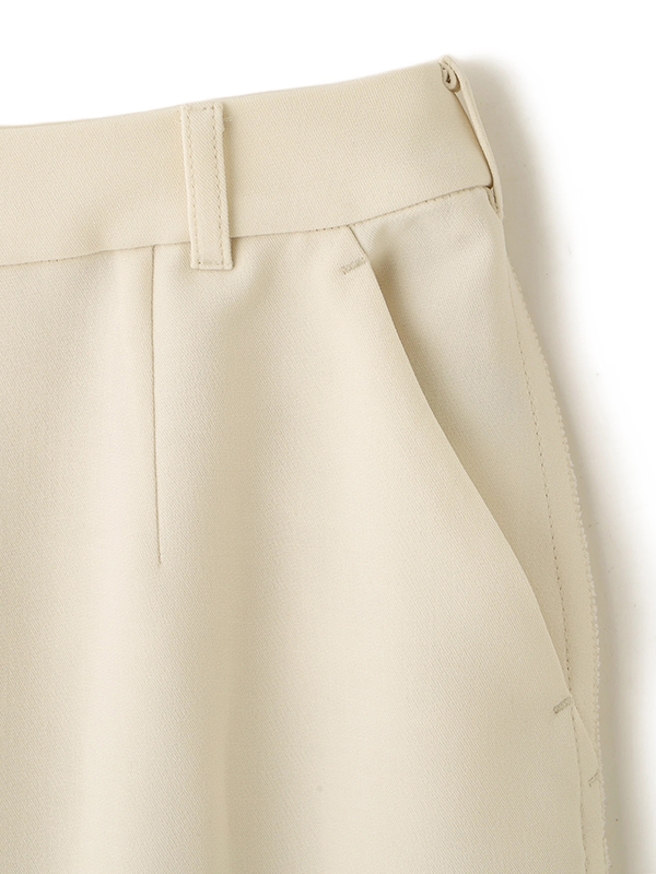 ダブルフェイスIラインスカート