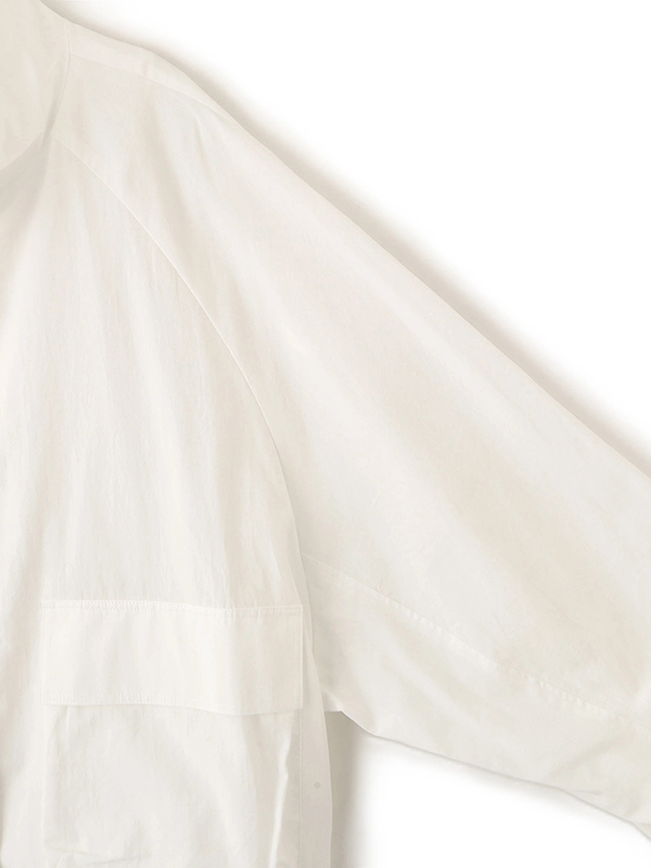 スカーフライトシャツブルゾン