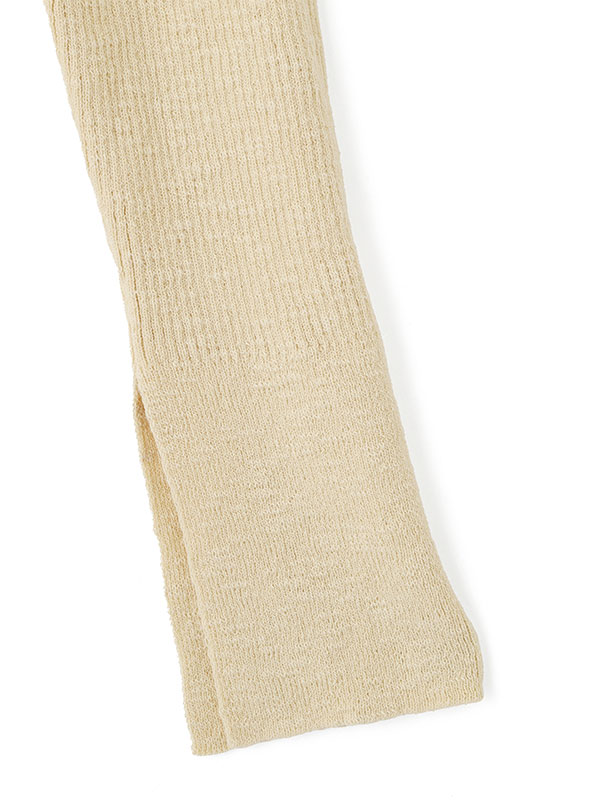 Vネックリブニットカーディガン