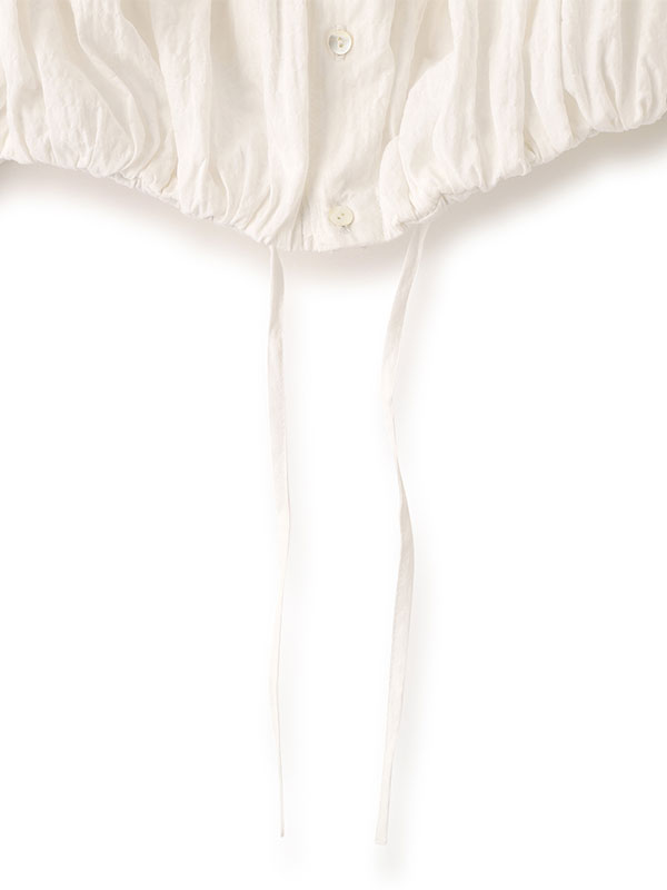 オフショルダーボリュームスリーブブラウス