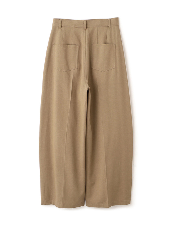 ソフトコットンタックカーブパンツ