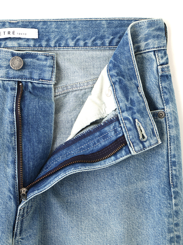 ハイライズストレートデニム