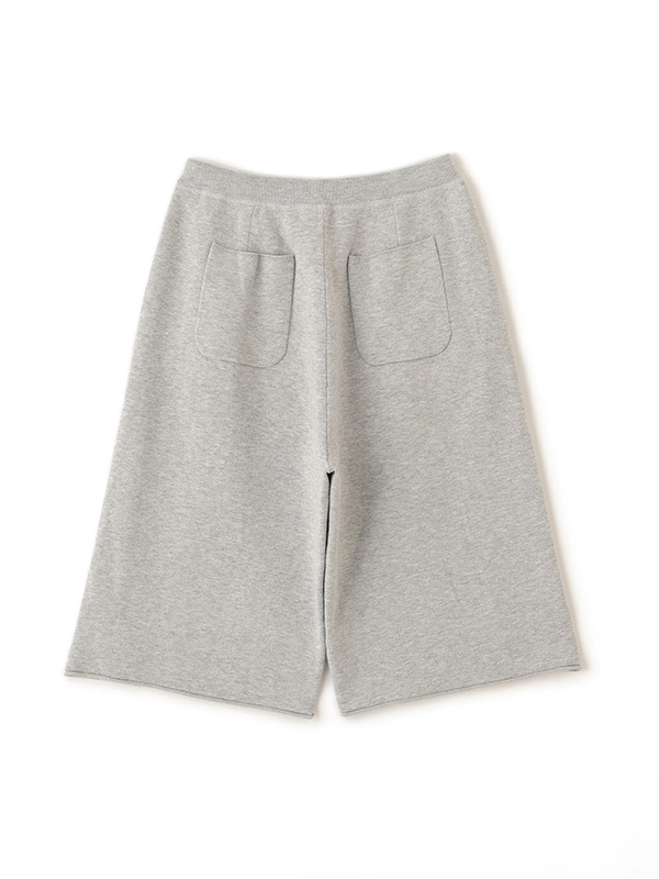 ダブルフェイスニットハーフパンツ(S GREY): ボトムス │ ETRE TOKYO