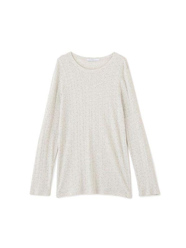 アイレットクル－ネックロンTee