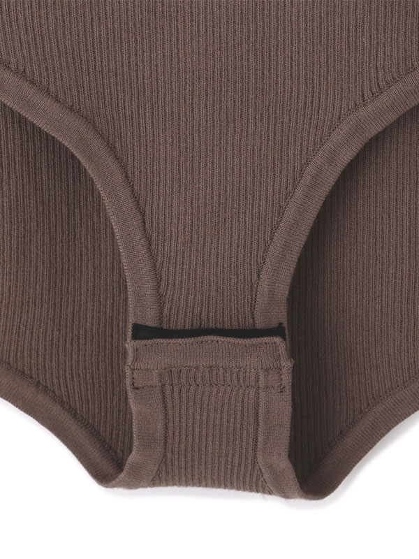 ニットビスチェボリュームスリーブブラウス