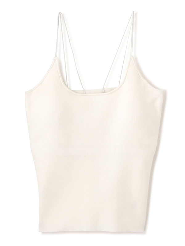 DEPENDRE Wストラップニットキャミ