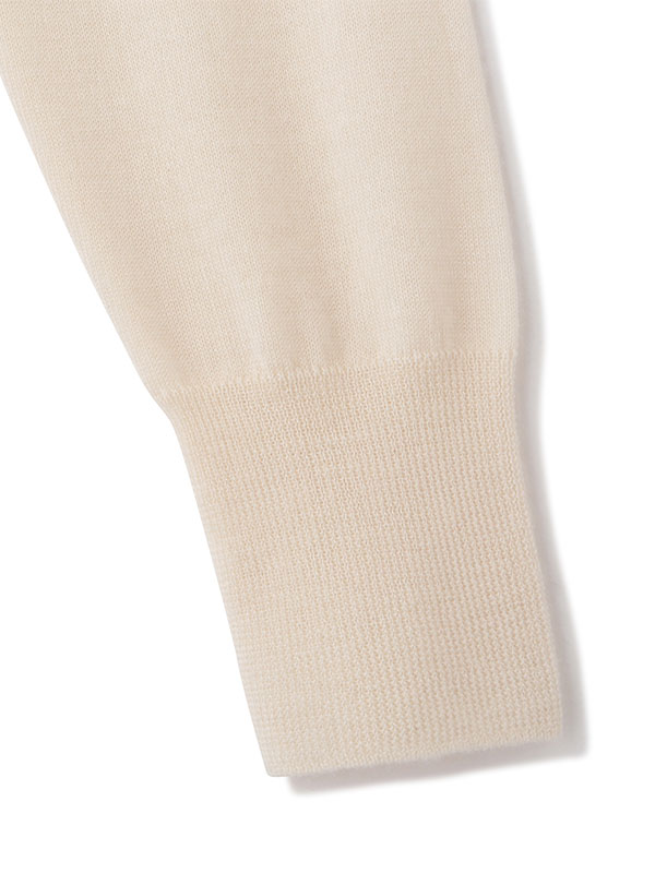 SANTEシルクカシミヤVネックニットプルオーバー