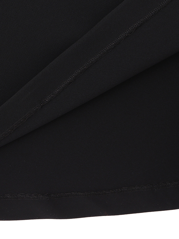 SANTEダブルクロスデザインネックドレス