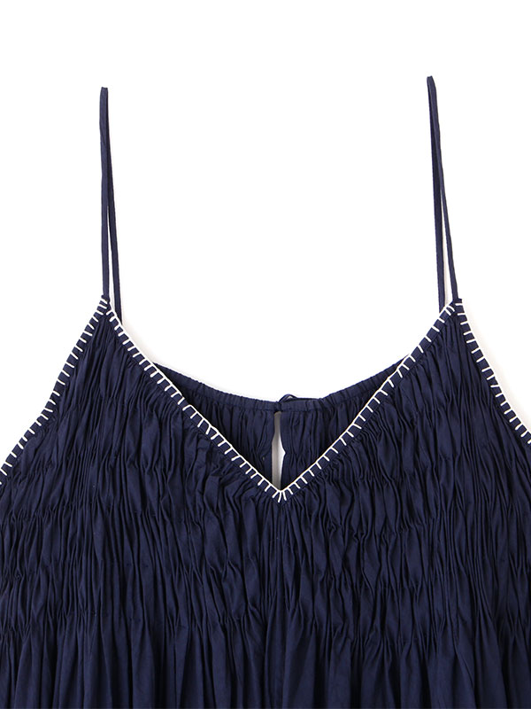 未使用 etreTokyo 2wayタックキャミワンピース ネイビー ETRE TOKYO - 2wayタックキャミワンピース - NAVY | ADDICT WEB SHOP