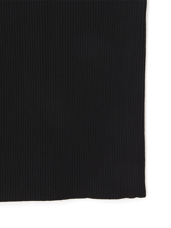 ホールガーメントニットキャミワンピース(F BLACK): ワンピース