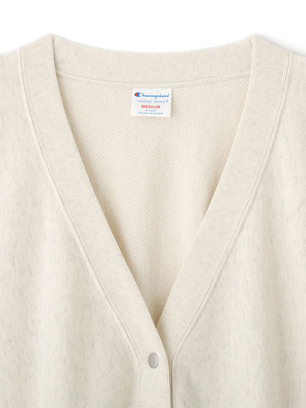 Champion REVERSE WEAVE V/N スウェットカーデ(F GREY