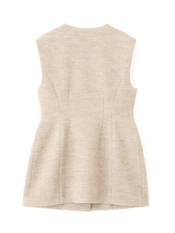 SANTEヘリンボーンツィードベスト