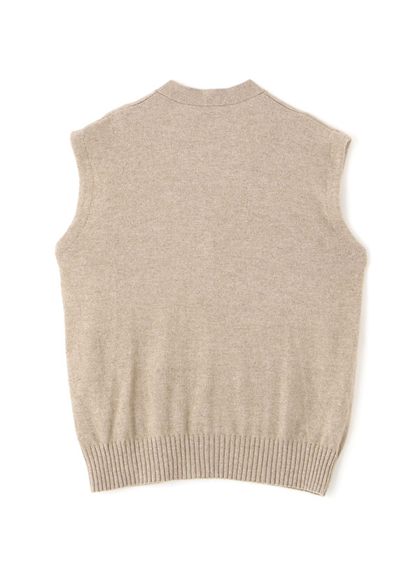 ETRE TOKYO メルトンフリースベスト（ベージュ） ETRE TOKYO（エトレトウキョウ）の「【再入荷！】メルトン