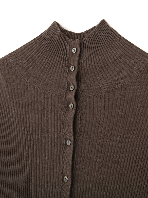 SANTEシルクカシミヤハイネックニットプルオーバー