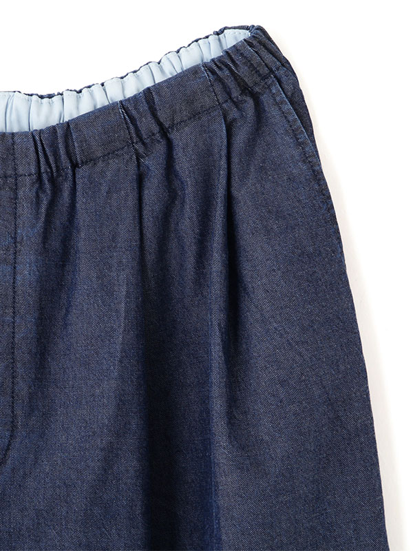 テンセルデニムリラクシーパンツ