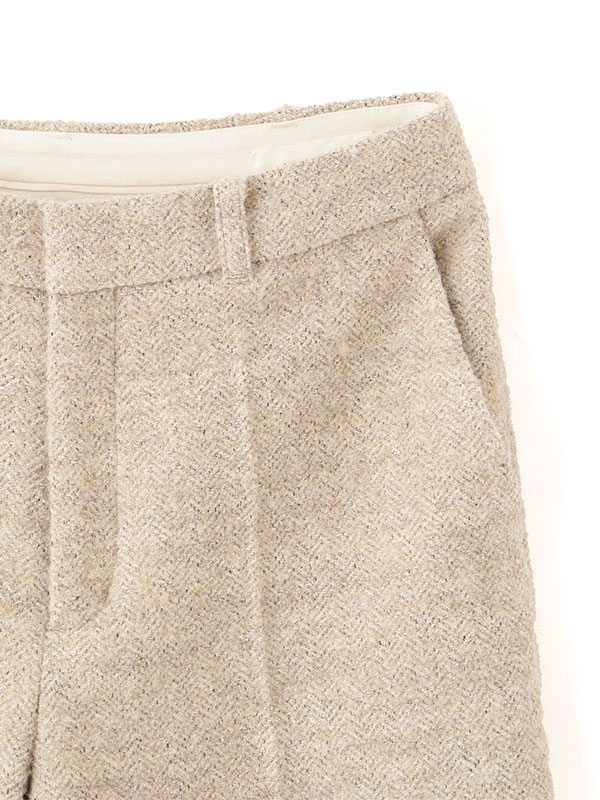 SANTEヘリンボーンツィードパンツ