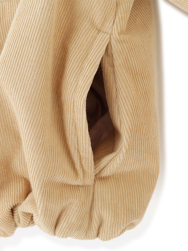 バルーンシルエットパディングブルゾン