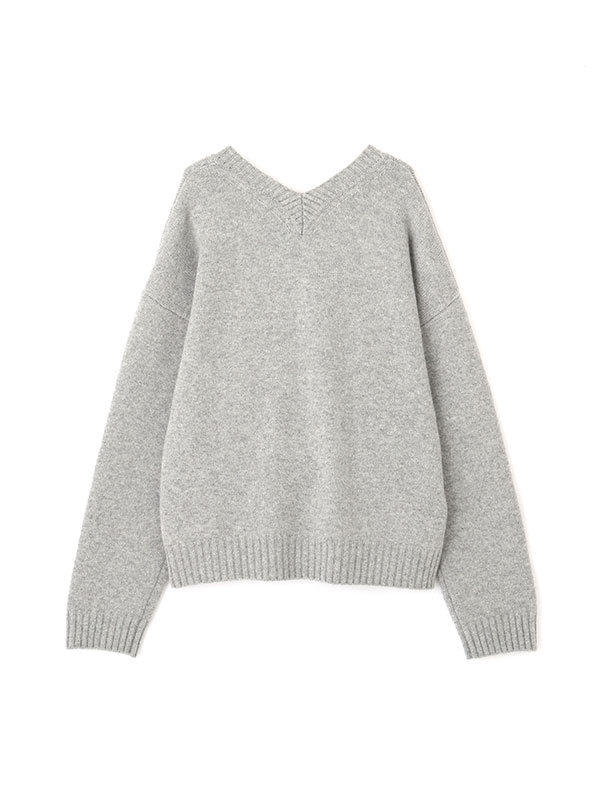 Vネック2wayニットプルオーバー(F GREY): トップス │ ETRE