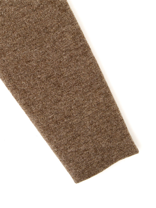 ショルダーパットダブルフェイスニットプルオーバー