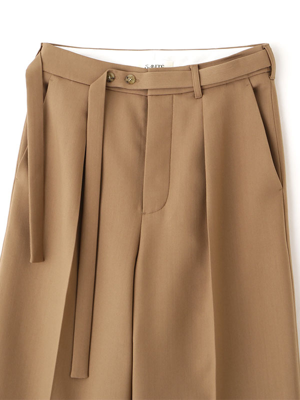 SANTEデザインベルトダブルフェイスパンツ